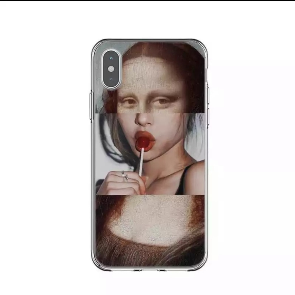 iPhone X/Xs Max Mona Lisa Lollipop Art Case